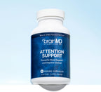 BRAINMD Dr. Amen Attention Support - 90 Cápsulas, Pack de 2 - Favorece la Concentración Mental y el Control de Impulsos - Sin Gluten - 60 Dosis