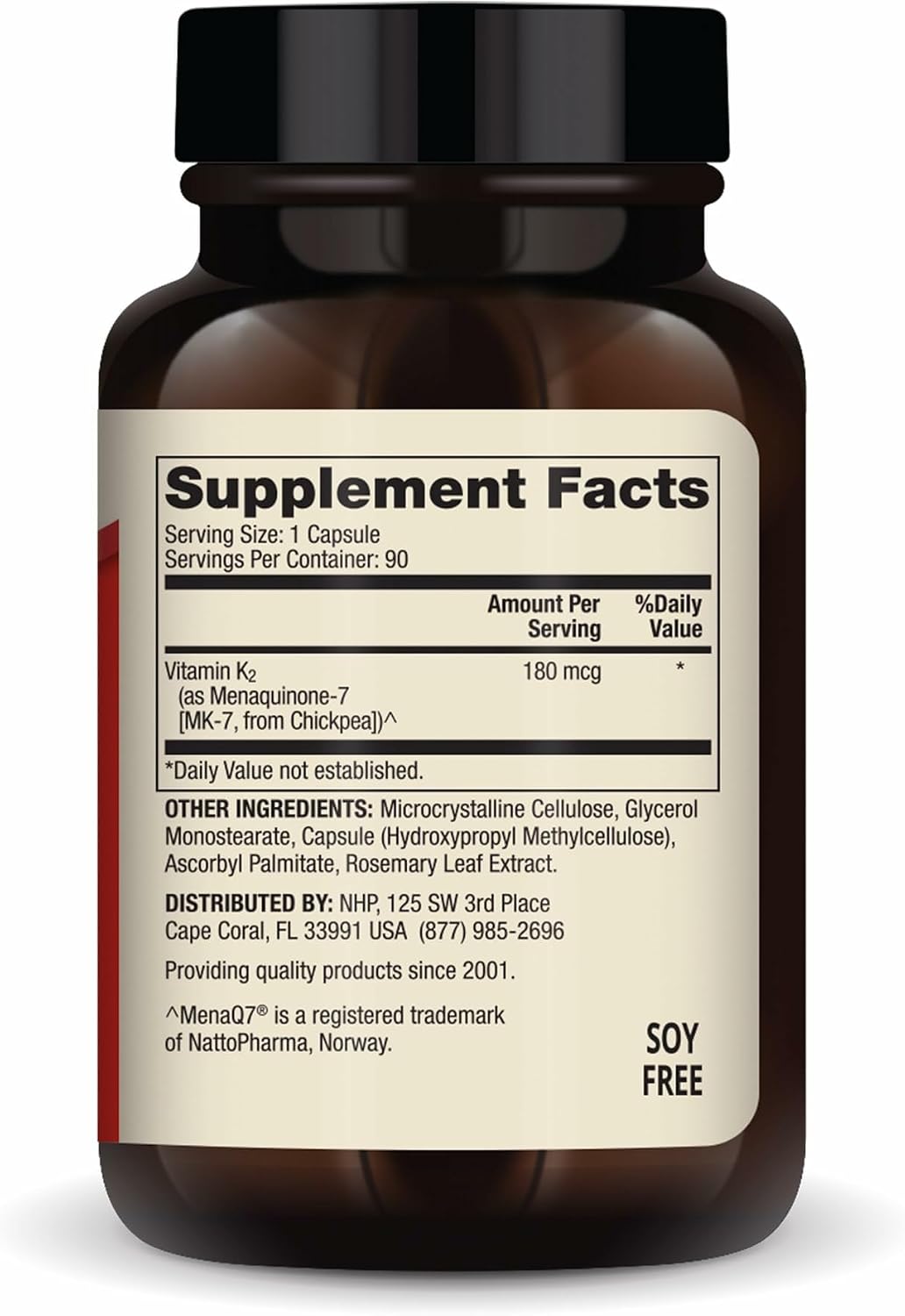 Dr. Mercola Vitamina K2 (MK-7) 180 mcg – 90 Cápsulas