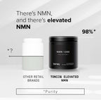 Toniiq NMN Supplement 1200mg - 60 Cápsulas de Nicotinamida Mononucleótido Puro al 98%