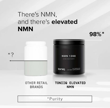 Toniiq NMN Supplement 1200mg - 60 Cápsulas – Promover la salud cardiovascular y metabólica. – Image 3
