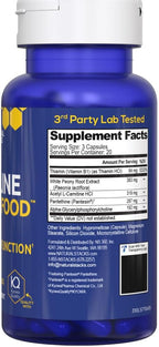 Acetylcholine Brain Food – Suplemento Cognitivo con Alpha GPC y Acetil L-Carnitina – 60 Cápsulas