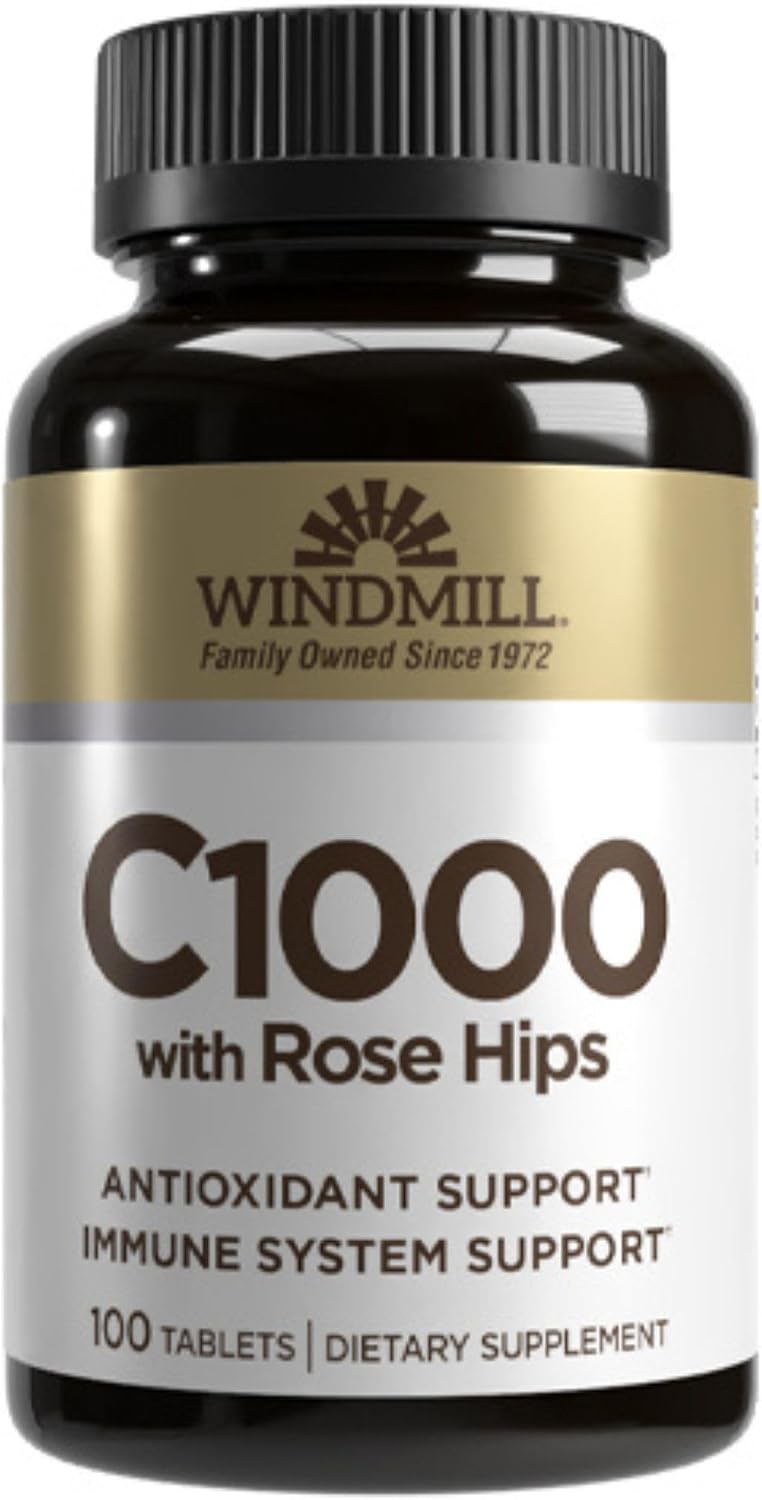Vitamin C TABS 1000MG R/H WMILL 100 Comprimidos