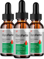 Glyco Fortin Drops - Fórmula saludable - Gotas de complemento alimenticio - Extra fuerte - Pack de 3 (3 meses de suministro)