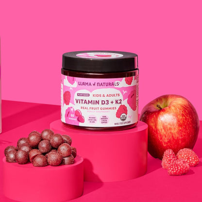 Llama Naturals Vitamina D3 Vegana Orgánica - – Funcionamiento normal del sistema inmunitario: la vitamina D modula – Image 4