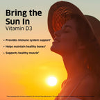 ORZAX Vitamina D3 10000 UI (250 mcg) – 120 Cápsulas Blandas – Sin Gluten, Sin Azúcar, No-GMO