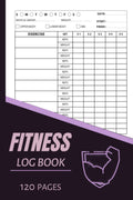 Registro de Fitness: Planificador de Nutrición Práctico | 120 Páginas, Acabado Mate | Diario de Levantamiento de Pesas