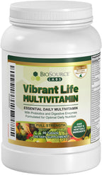 BioSource Labs Vibrant Life Multivitamin with Probiotics and Digestive Enzymes - 30 Day