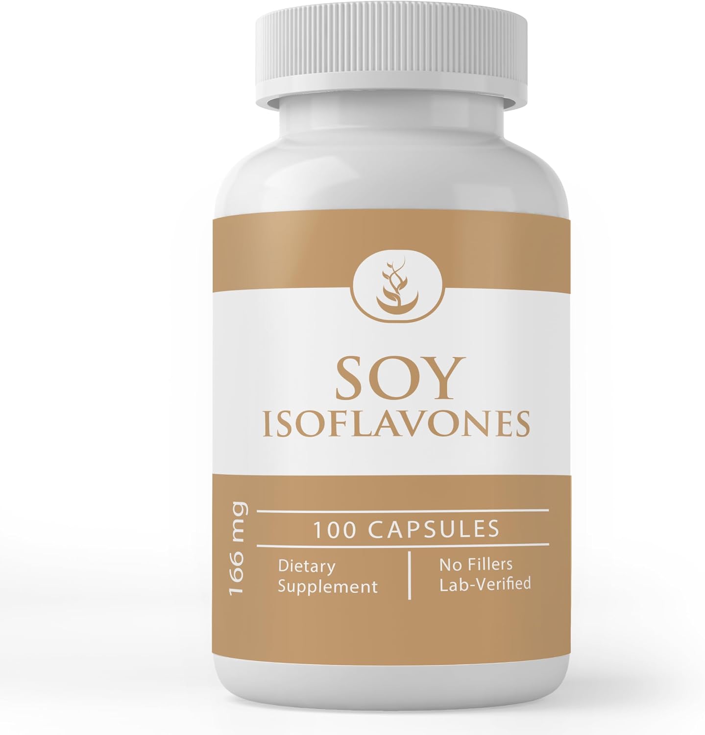 Pure Original Ingredients Isoflavonas de Soja (100 Cápsulas) – Puro, Sin Aditivos