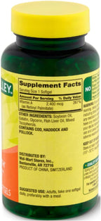 Spring Valley Suplemento de Vitamina A 2400 mcg, 250 Comprimidos + Pegatina STS