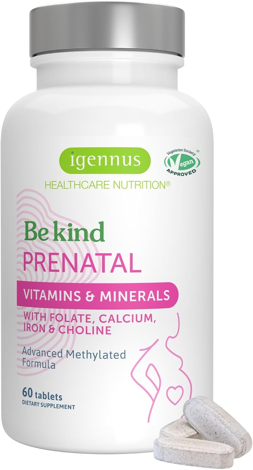 Igennus Multivitamínico Prenatal Metilado - 60 Comprimidos