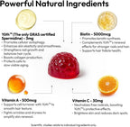 BIGVITA Yuth Gummies + – Gominolas de Espermidina con Vitamina C y A