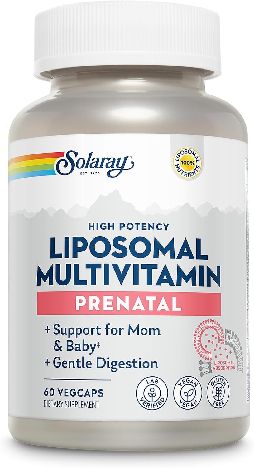 SOLARAY Liposomal Multivitamin for Women 50 Plus - 60 Cápsulas Veganas