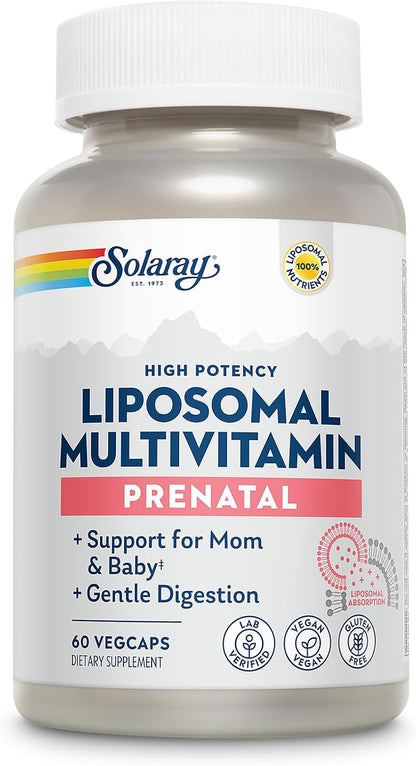SOLARAY Liposomal Multivitamin for Women 50 – Hierro: esencial para la formación de glóbulos rojos. – Image 10