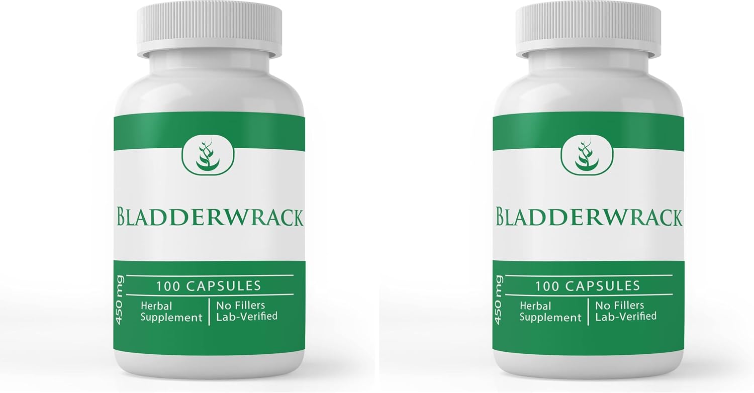PURE ORIGINAL INGREDIENTS Bladderwrack (100 Cápsulas) - Puro, Sin Aditivos