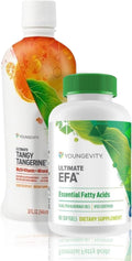 Youngevity Essential 90 Pak - Multivitaminas líquidas completas + ácidos grasos esenciales - 30 porciones