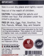 Kirkman Vitamina E 100 UI - Hipoalergénica - 100 Cápsulas Vegetales