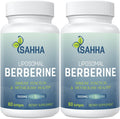 Sahha Berberina Liposomal HCL 1500mg - Alta Biodisponibilidad (2 Envases)