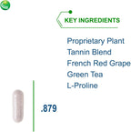 Nutra BioGenesis DysbioX - Cápsulas de Té Verde, Apoyo Antioxidante con Vitamina C, Zinc y Extracto de Uva - 60 Cápsulas Veganas