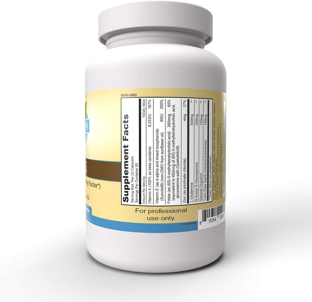 Priority One Vitamins L.G.S. 120 Cápsulas - Permeabilidad Mucosal Saludable.* Soporte Gastrointestinal.*