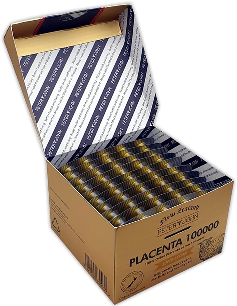 Healthfarm Peter John Placenta Ovina 100000 mg 100 Cápsulas