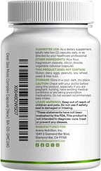 DEAL SUPPLEMENT Irish Sea Moss 240 Cápsulas Veganas – Complejo de 14 Superalimentos con Ashwagandha, Jengibre y Aceite de Semilla Negra