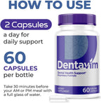 Dentavim 120 Cápsulas (2 Pack) - Suplemento Natural para la Protección Oral