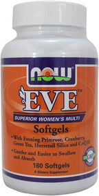 NOW Foods EVE Superior Women's Multi, 180 Softgels (Paquete de 2)