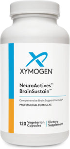 XYMOGEN NeuroActives BrainSustain - Apoyo Cerebral con Fosfatidilserina y CoQ10 - 240 Cápsulas