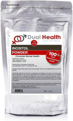 Dual Health Body & Mind Inositol Puro en Polvo (4 oz) - Vitamina B8 - 1000 mg por Dosis