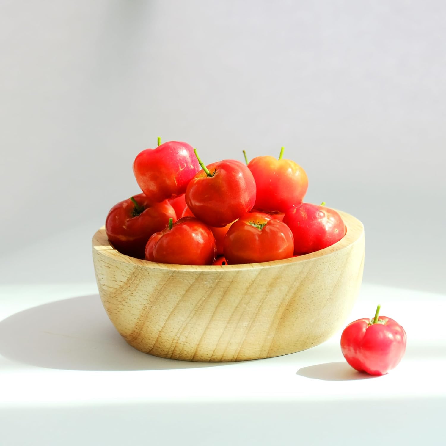 PURE ORIGINAL INGREDIENTS Polvo de Acerola Puro 227g (8oz) - Sin OGM, Sin Gluten, Envase Ecológico