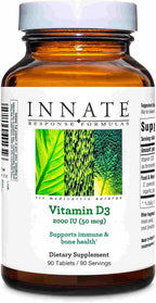 INNATE Response Formulas Vitamina D3 2000UI (50 mcg) - 90 Comprimidos