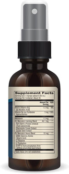 Dr. Mercola Sleep Support Spray con Melatonina - 3 Envases - Sabor Frambuesa Natural