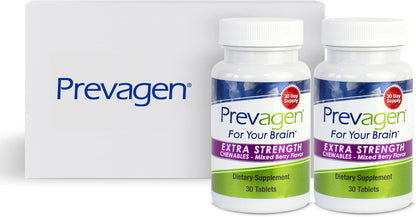 Prevagen Extra Strength Mixed Berry Chewables - 60 Comprimidos Masticables (Suministro para 2 Meses) | Formulado para tu – Image 1
