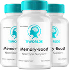 Tiworlde Memory Boost Capsules - Advanced Formula Nootropic Supplement for Brain and Nerve Health (3 Pack)