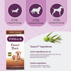 Amber NaturalZ Tossa K Kennel Bark – Suplemento herbario para perros – 30 ml