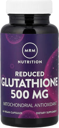 Cápsulas de Glutatión Reducido de MRM Nutrition - 500 mg por dosis - 60 cápsulas