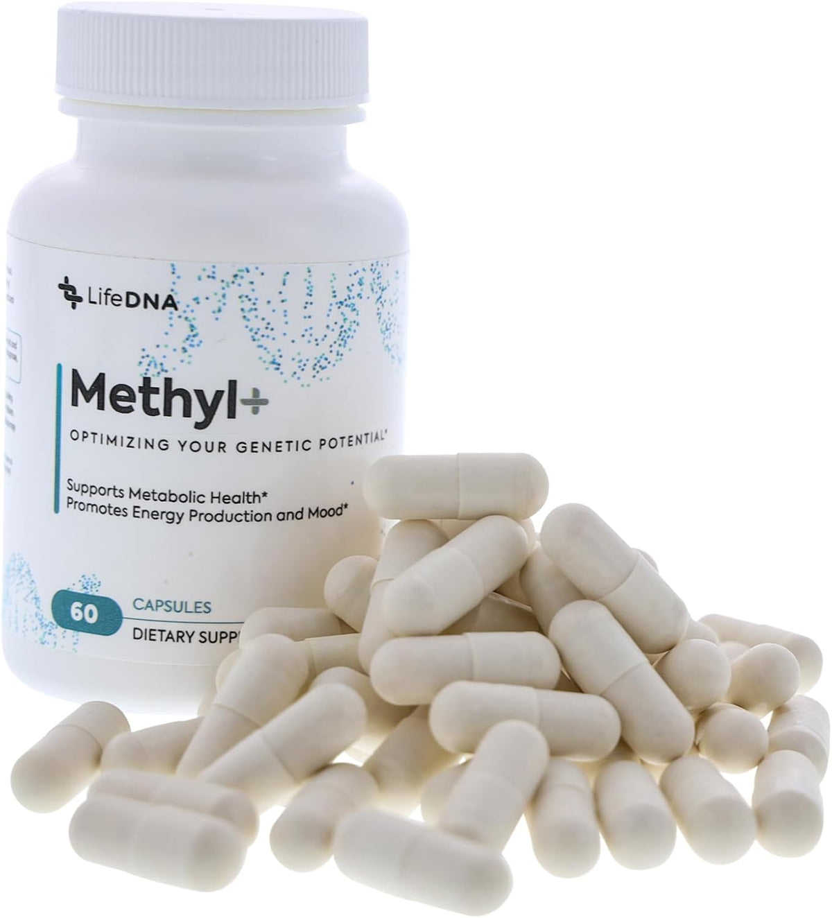 LIFEDNA Methyl + Methylfolate - Methylated – TMG (trimetilglicina): 650 mg que contribuye a mantener niveles – Image 2