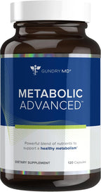 Gundry MD Metabolic Advanced Nutrient Blend con Berberina, 120 Cápsulas