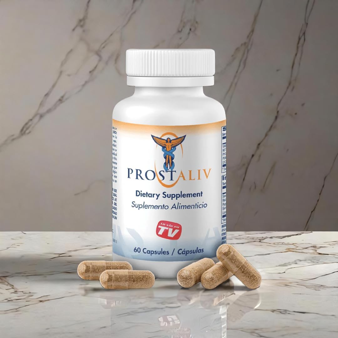 PROSTALIV 60 CÁPSULAS PRÓSTATA SALUDABLE 100% ORIGINAL MOINSAGE