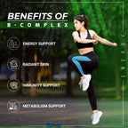 Complexo de Vitaminas B a Base de Plantas con B12 Metilada 1000 mcg - 60 Comprimidos Sublinguales