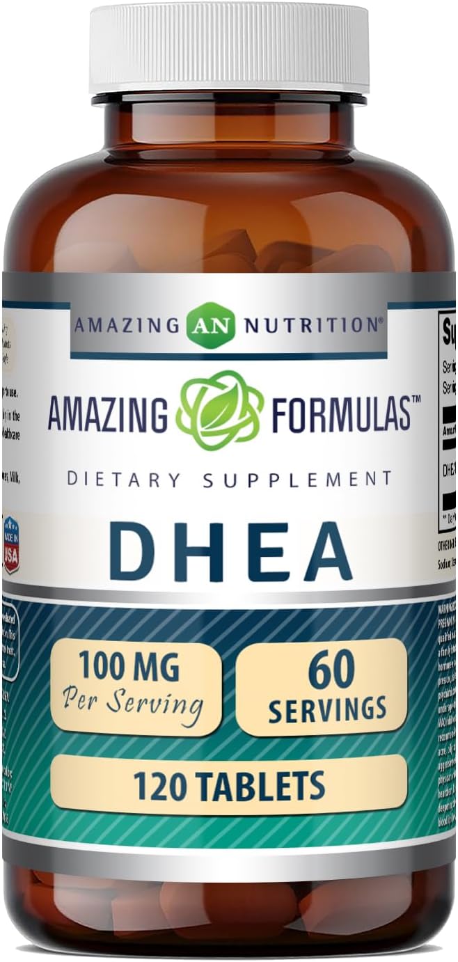 Amazing Formulas DHEA 100 mg – 120 Comprimidos