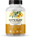 Amazing Botanicals Uña de Gato Orgánica - Extracto 10x 2000mg, 30 Comprimidos