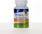 Prevagen Regular Strength Comprimidos Masticables Sabor Naranja - 30 Comprimidos (1 Mes) | Formulado para el Cerebro con 10 mg de Apoaequorina y Vitamina D3