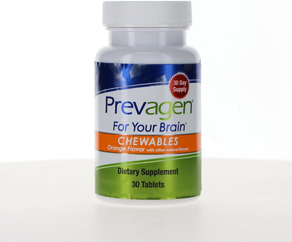 Prevagen Regular Strength Comprimidos Masticables Sabor Naranja - 30 Comprimidos (1 Mes) | Formulado para el Cerebro con 10 – Image 2