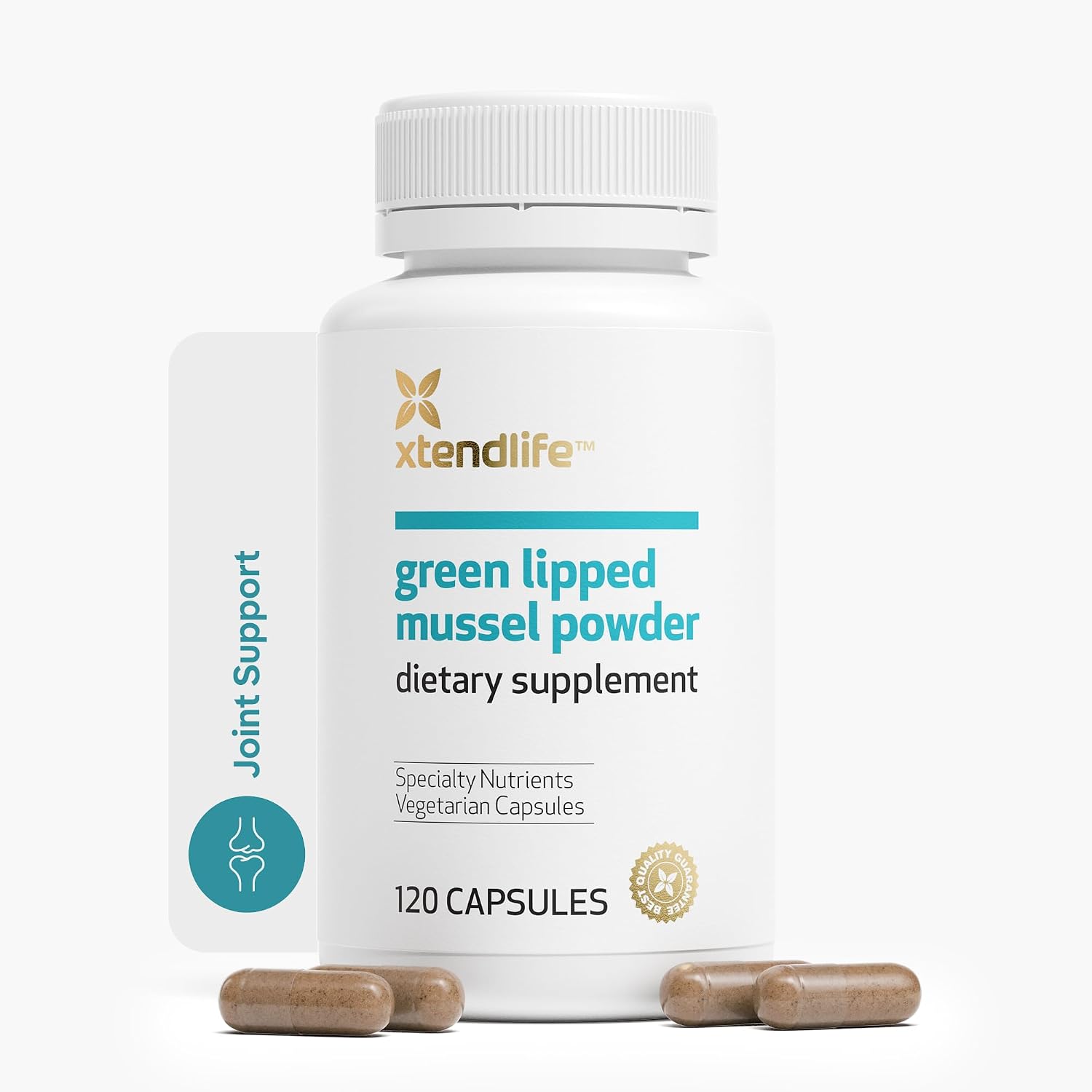 Xtend-Life Mejillón de Labio Verde 2400 mg por ración | 120 Cápsulas | Para la salud articular