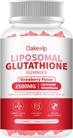 Gominolas de Glutatión Liposomal 2500 mg con Vitamina C y Cardo Mariano - Oakevlp
