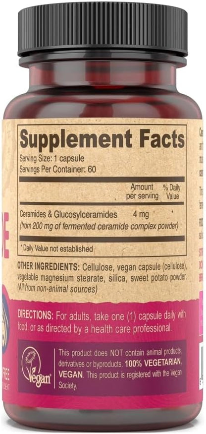 Deva Vegan Vitamins Suplemento de Ceramidas para la Piel, 60 Comprimidos – Image 3
