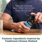 Ancient Nutrition Multivitamínico para Hombres, Multivitamínico Fermentado con Vitaminas Metiladas A, C, D, E, K, Zinc y Magnesio, Apoyo Inmunológico, Vegano, 60 Cápsulas