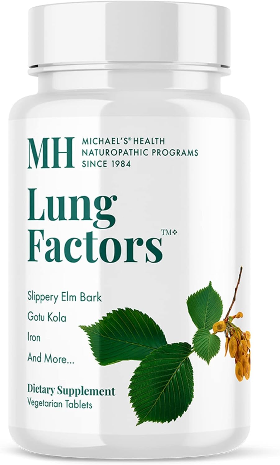 Michael's Health Programas Naturopáticos Factores Pulmonares - 120 Comprimidos Vegetarianos