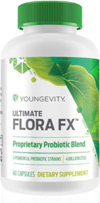 Youngevity Ultimate Flora FX - 60 Cápsulas (2 Botellas)